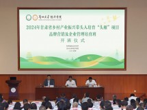 甘肃省2024年乡村产业振兴带头人培育“头雁”项目品牌营销及企业管理培育班在3044永利集团最新链接开班